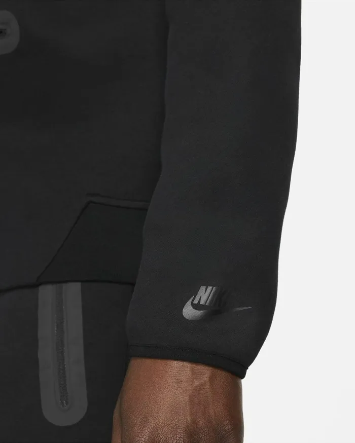 Hoodies And Sweatshirts Men Nike Sportswear Tech Fleece Blackblack