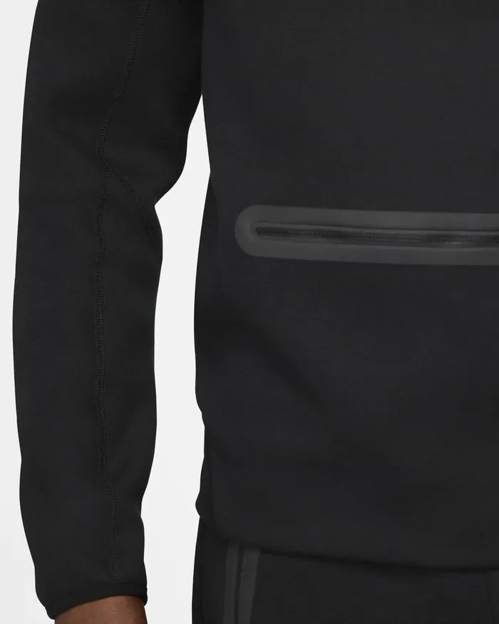 Hoodies And Sweatshirts Men Nike Sportswear Tech Fleece Blackblack