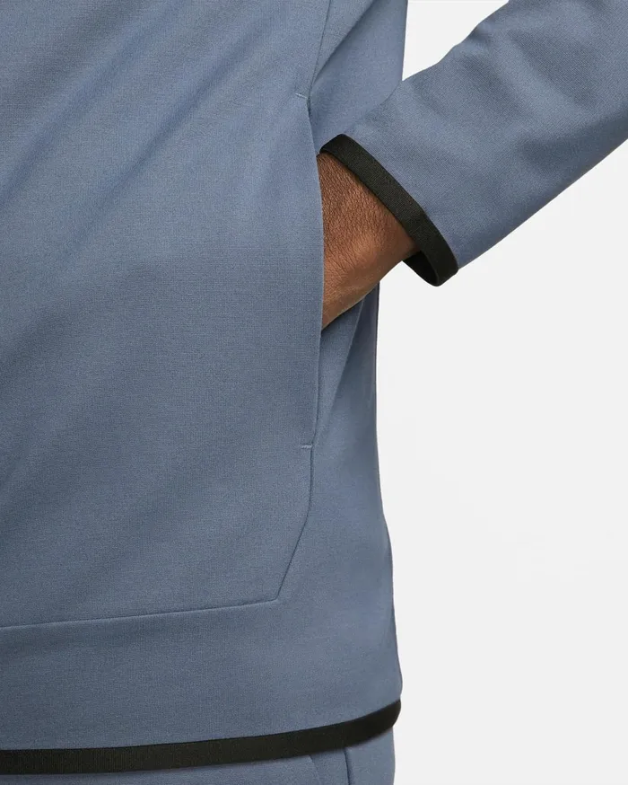 Hoodies And Sweatshirts Men Nike Sportswear Tech Fleece Lightweight Diffused Bluediffused Blue