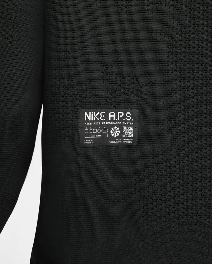 Hoodies And Sweatshirts Men Nike ThermaFIT ADV APS Blackwhite