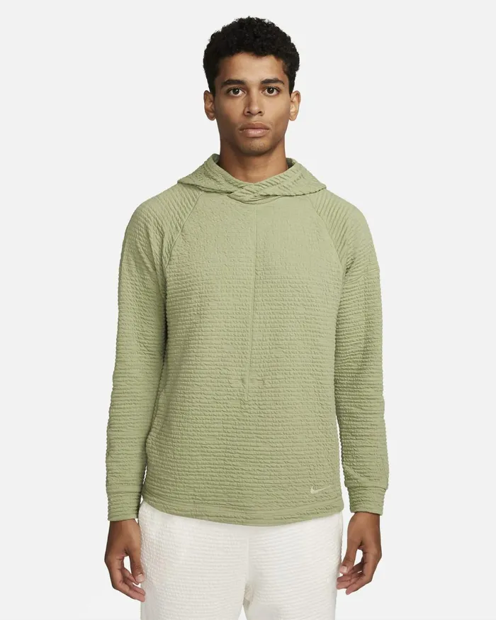 Hoodies And Sweatshirts Men Nike Yoga Oil Greenoil Green