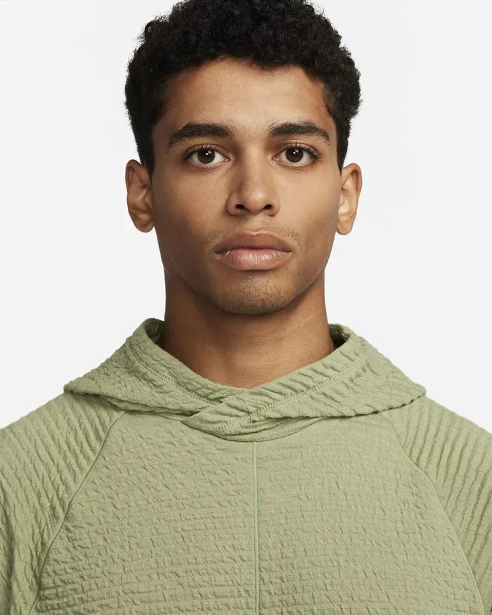 Hoodies And Sweatshirts Men Nike Yoga Oil Greenoil Green