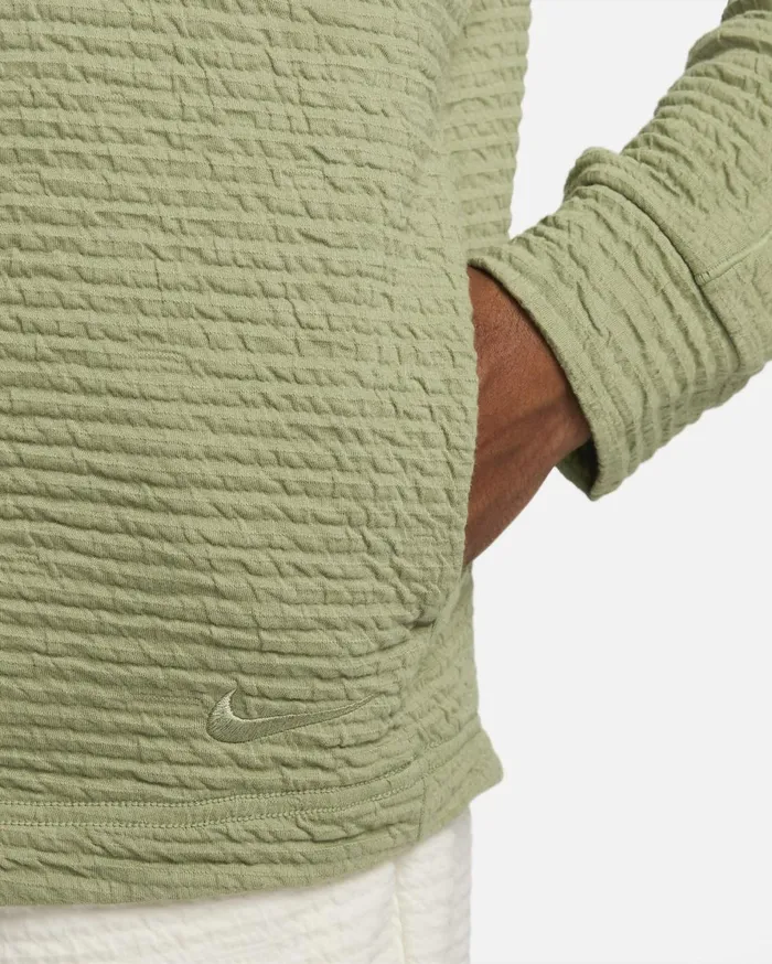 Hoodies And Sweatshirts Men Nike Yoga Oil Greenoil Green