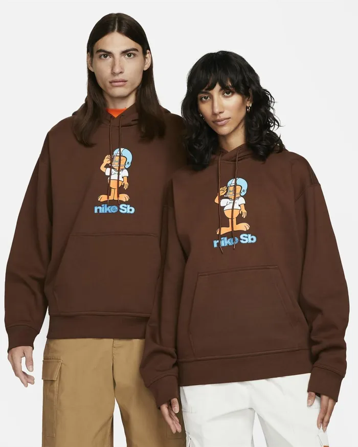 Hoodies And Sweatshirts MenWomen Nike SB Brown