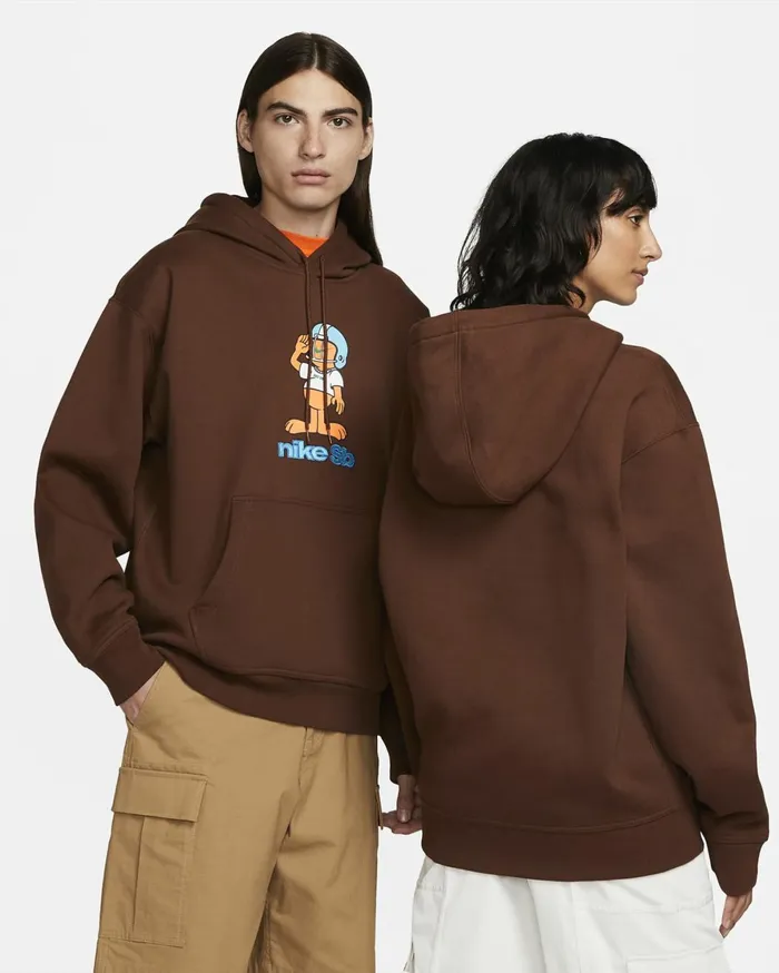 Hoodies And Sweatshirts MenWomen Nike SB Brown