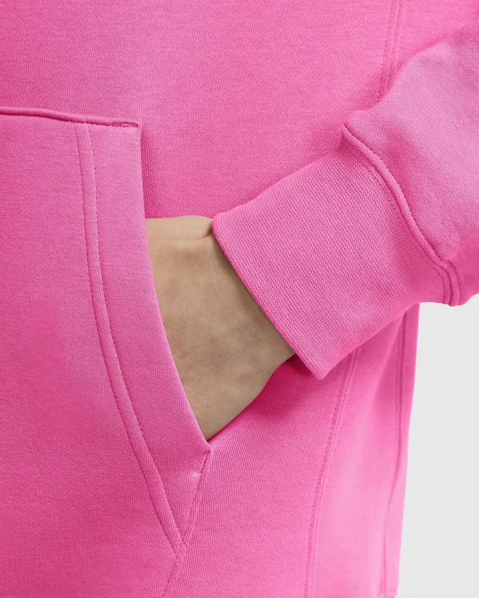 Hoodies And Sweatshirts Women Nike Sportswear Club Fleece Pinksiclepinksiclewhite