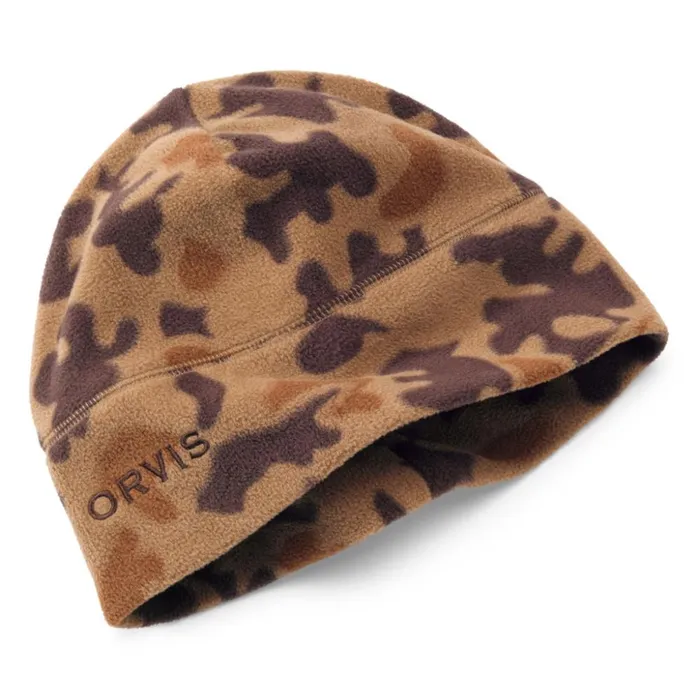 Hunting Men Orvis Fleece 1971 Camo Beanie Camo