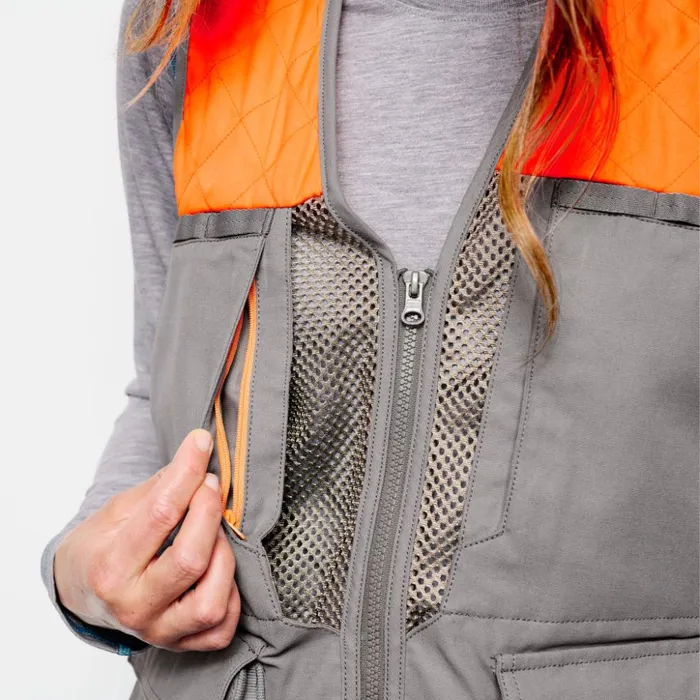 Hunting Women Orvis Womens Upland Hunting Vest Granite