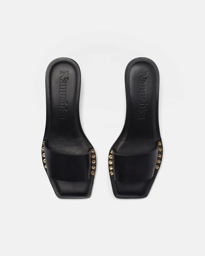 Ibiron Black Women Nanushka Shoes Ibiron Black Women Nanushka Shoes