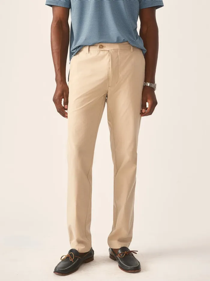 JMclaughlin Akin Performance Pants Khaki Men Pants