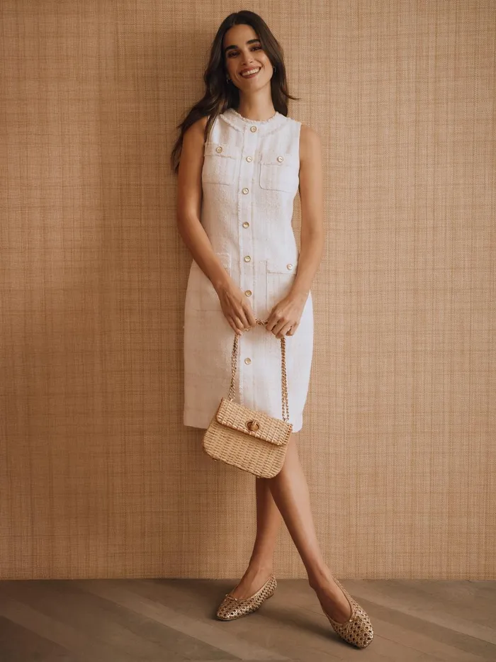 JMclaughlin Waverly Wicker Handbag Natural Women Handbags
