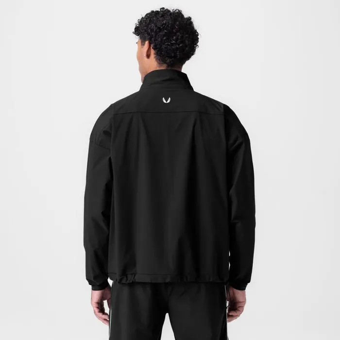 Jackets and Outerwear Men ASRV Ripstop Quarter Zip Jacket Black