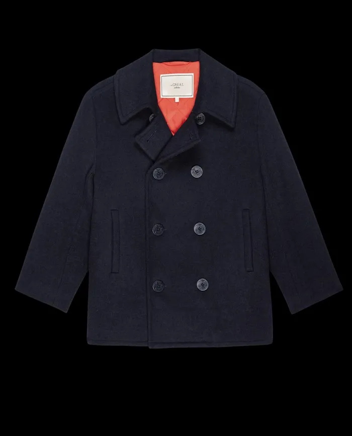 Jackets and Outerwear Women The Great The Peacoat Navy