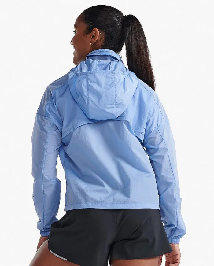 Jackets and Vests Womens 2XU Aero Windbreaker Hydrangeamarlin Reflective