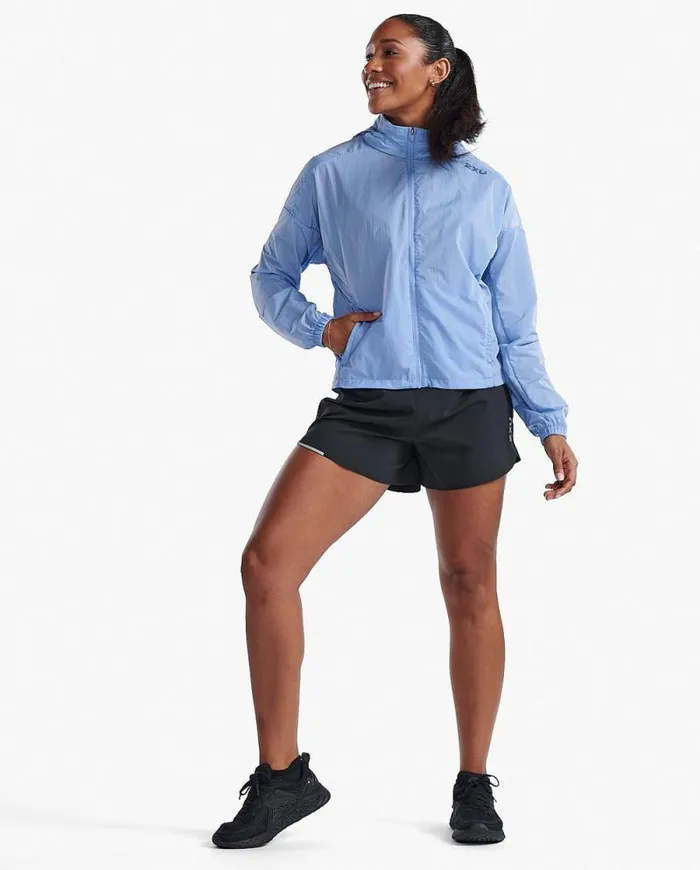 Jackets and Vests Womens 2XU Aero Windbreaker Hydrangeamarlin Reflective