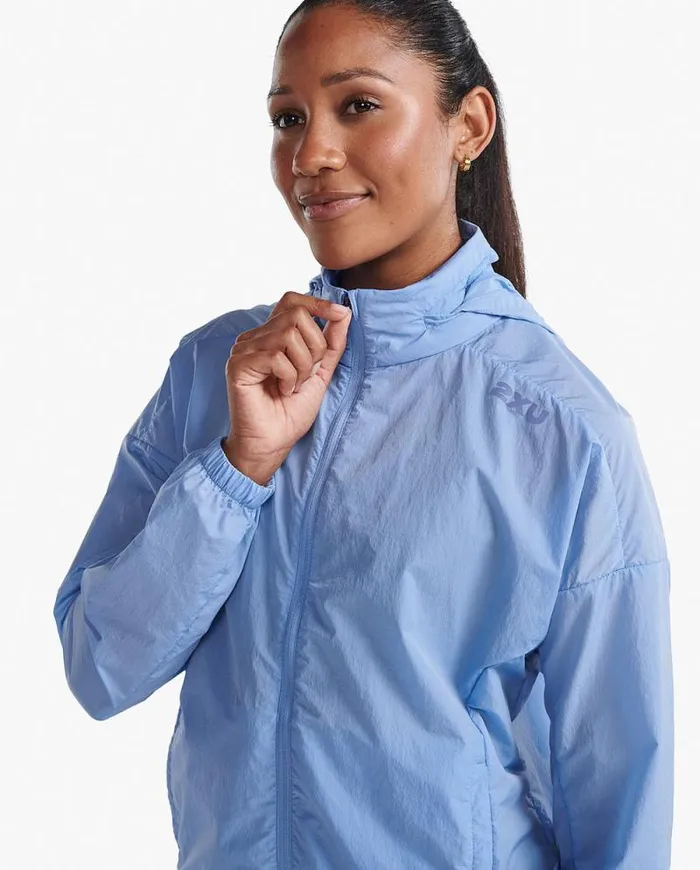 Jackets and Vests Womens 2XU Aero Windbreaker Hydrangeamarlin Reflective