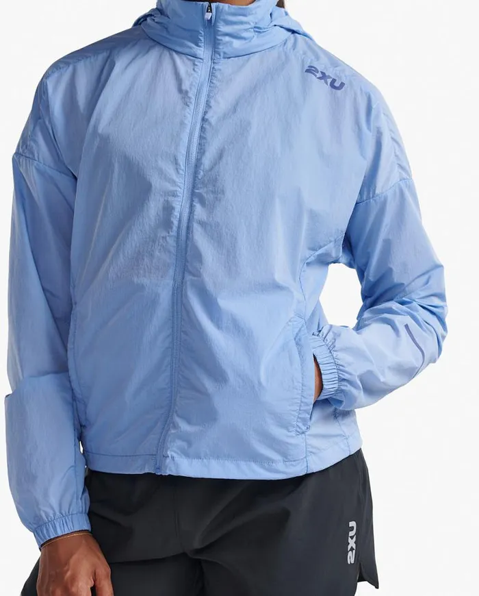 Jackets and Vests Womens 2XU Aero Windbreaker Hydrangeamarlin Reflective