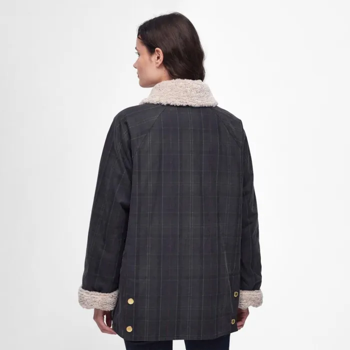 Jackets Women Orvis Barbour Swainby Wax Jacket Dull Classic