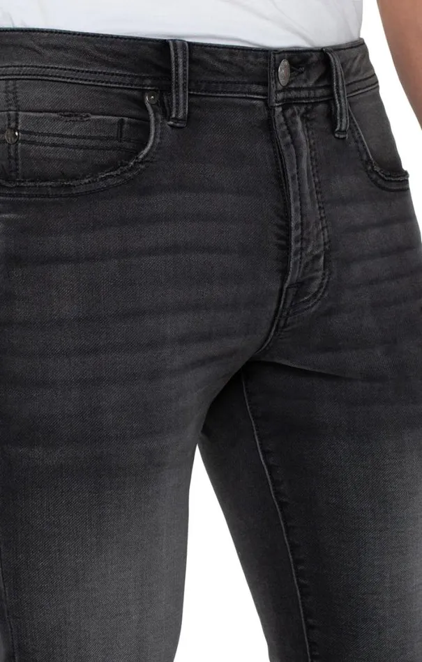 JEANS Men Liverpool Los Angeles KINGSTON MODERN STRAIGHT ECO KNIT DENIM Reid