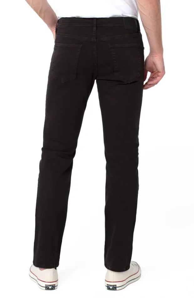 JEANS Men Liverpool Los Angeles REGENT RELAXED STRAIGHT COLORED DENIM Espresso