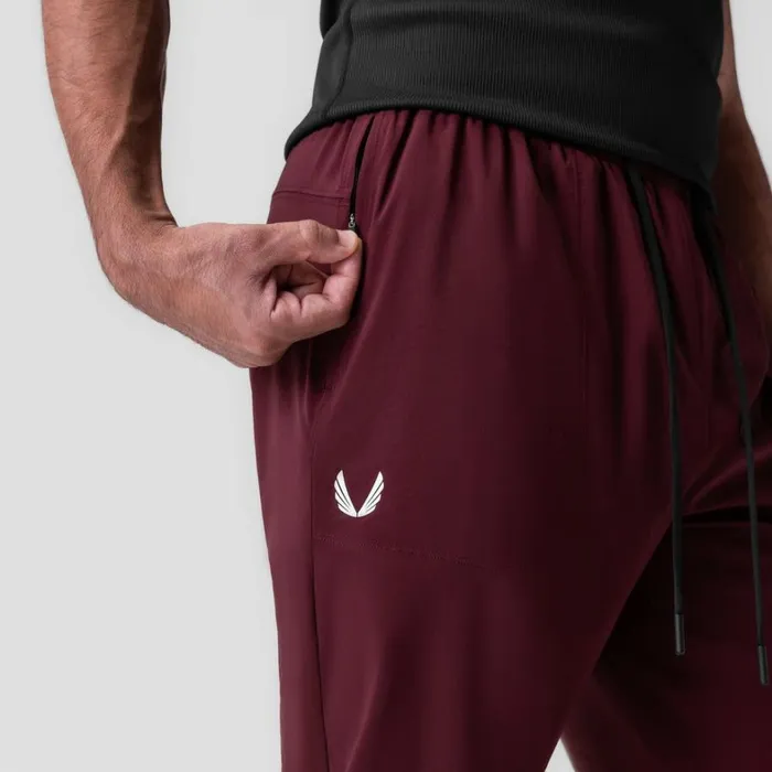 Joggers and Pants Men ASRV Aerotex Training Jogger Crimson Red