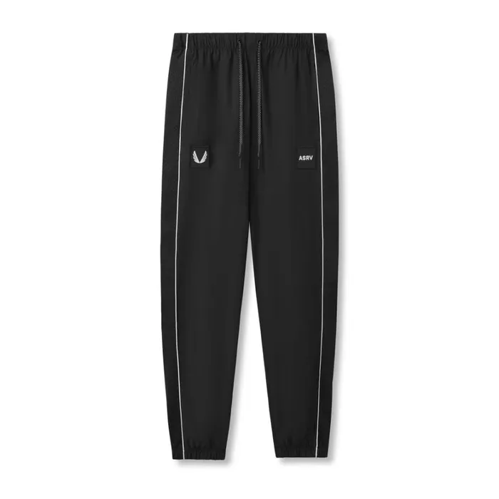 Joggers and Pants Men ASRV Ripstop Oversized Track Pant Black 034patch034