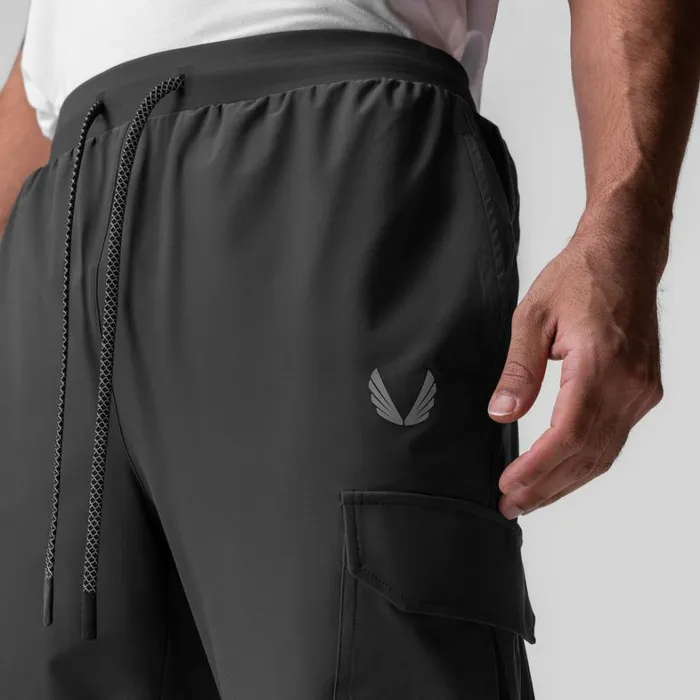 Joggers and Pants Men ASRV TetraLite Cargo High Rib Jogger Space Grey 034reflective034