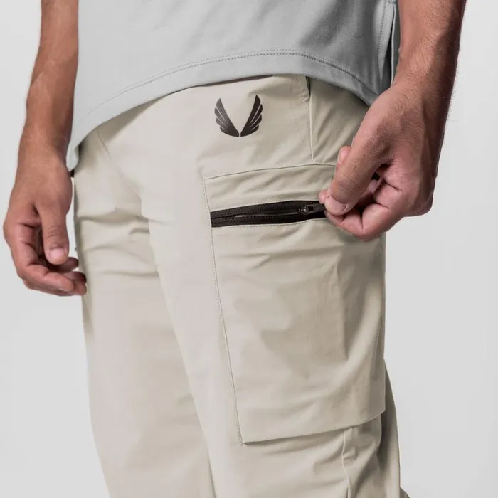 Joggers and Pants Men ASRV TetraLite Standard Zip Jogger Sand Smoke