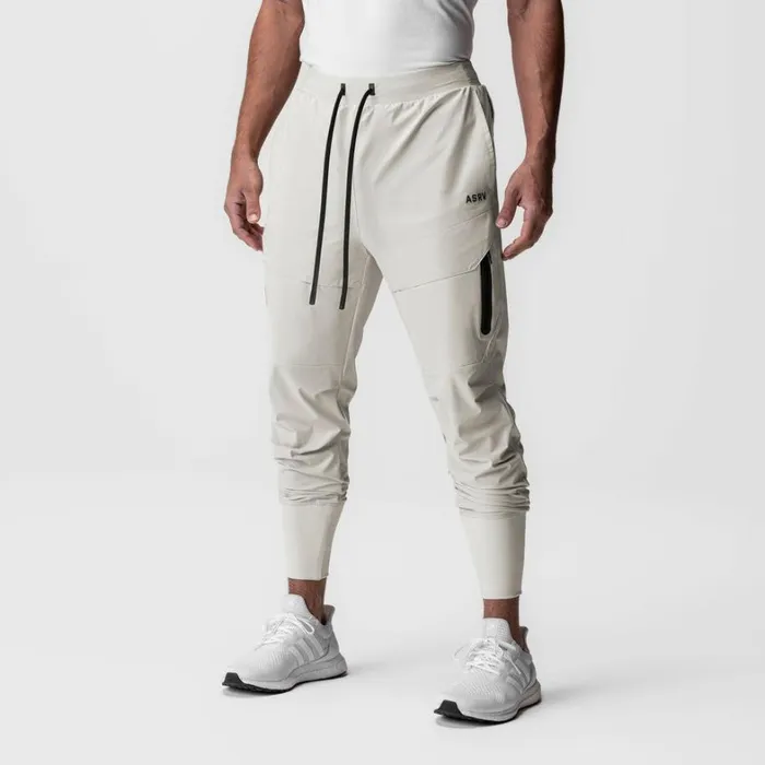 Joggers and Pants Men ASRV TetraLite Tech High Rib Jogger Stone