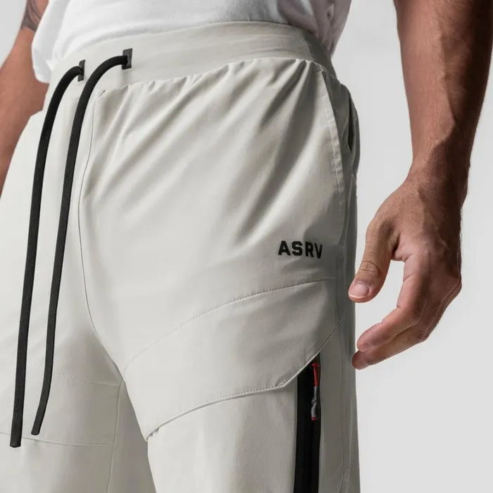 Joggers and Pants Men ASRV TetraLite Tech High Rib Jogger Stone