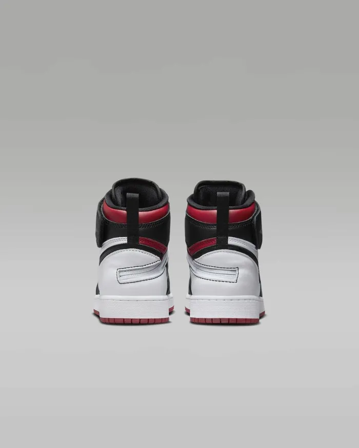 Jordan Kids Nike Air Jordan 1 Hi FlyEase Whitegym Redwhiteblack