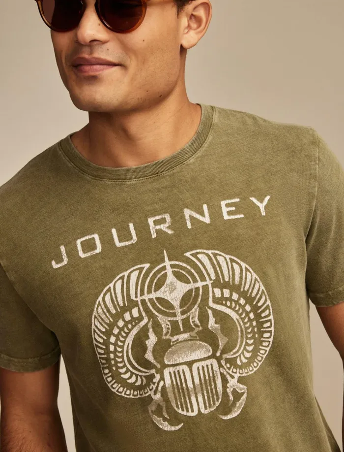 Journey Scarab Capulet Olive Men Lucky Brand Graphic Tees