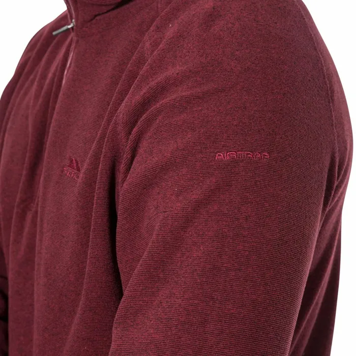 Keynote 12 Zip Fleece Prune Men Trespass Fleeces