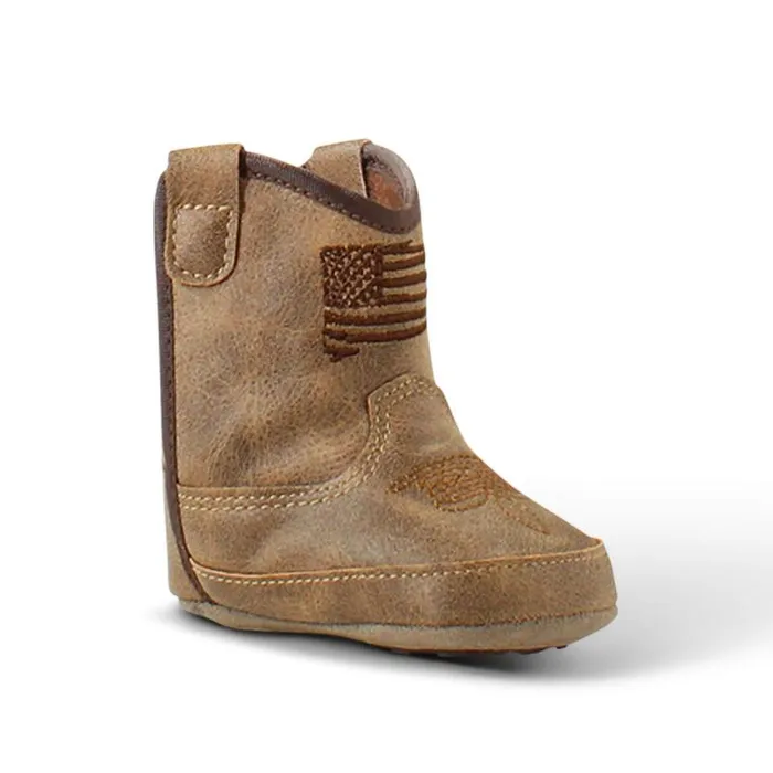 Kids Baby Boots Ariat Infant Lil039 Stompers Anthem Patriot Boot Brownfeathertan Kids Baby Boots Ariat Infant Lil039 Stompers Anthem Patriot Boot Brownfeathertan