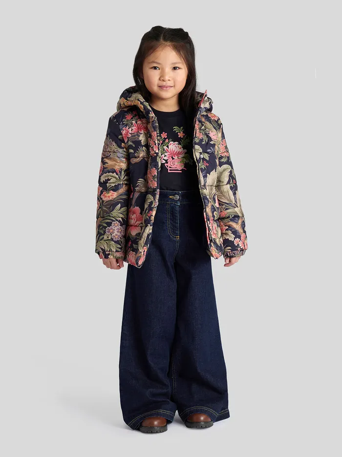 Kids Etro Topwear LongSleeved TShirt For Children Navy Blue Kids Etro Topwear LongSleeved TShirt For Children Navy Blue