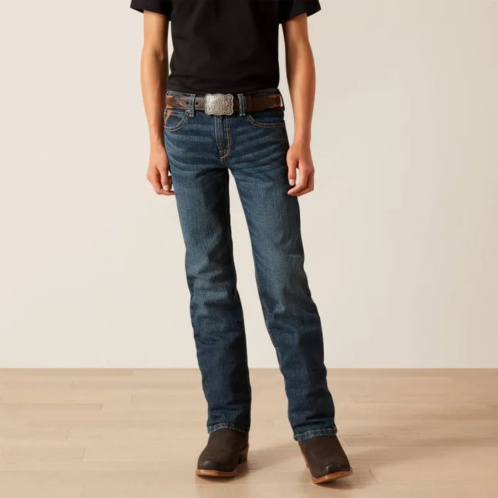 Kids Jeans Ariat B5 Slim Stretch Dustin Straight Chief