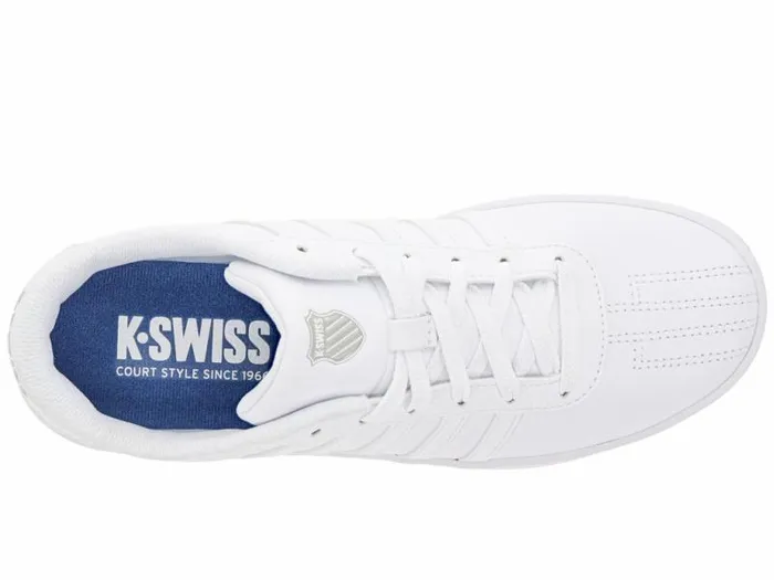 Kids KSwiss Teens 816 Years CLASSIC PRO Whitewhite