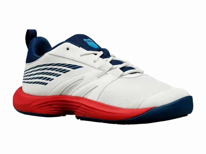 Kids KSwiss Teens 816 Years SPEEDTRAC Blanc De Blanc Blue Opal lollipop