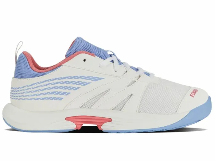 Kids KSwiss Teens 816 Years SPEEDTRAC Bright Whiteopen Airstrawberry Ice
