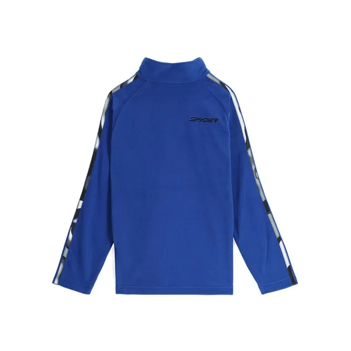 Kids Speed Fleece Half Zip Electric Blue Spyder Fleece