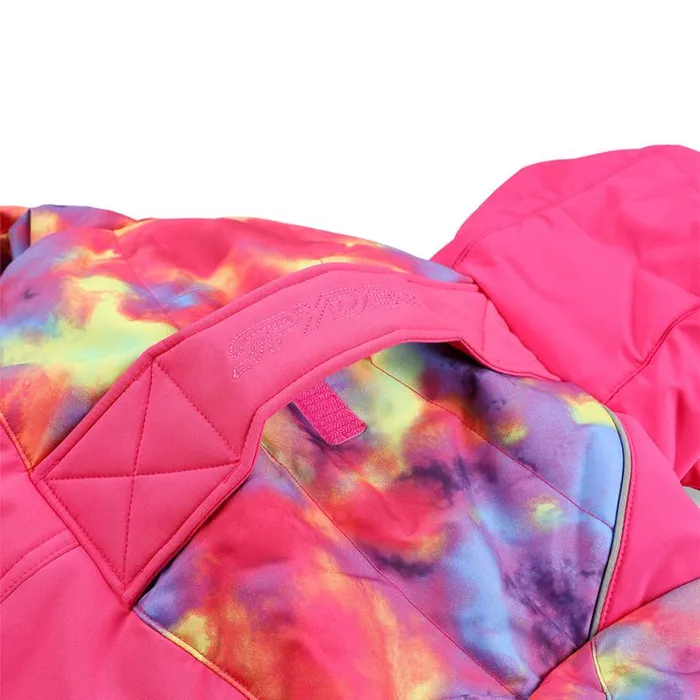 Kids Stevie Snowsuit Pink Combo Spyder Insulated