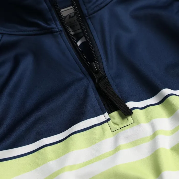 Kids Web Half Zip True Navy Spyder Fleece