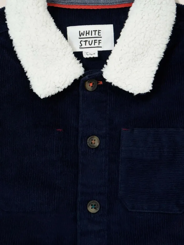 Kids White Stuff Shirts Cord Overshirt Dark Navy Kids White Stuff Shirts Cord Overshirt Dark Navy