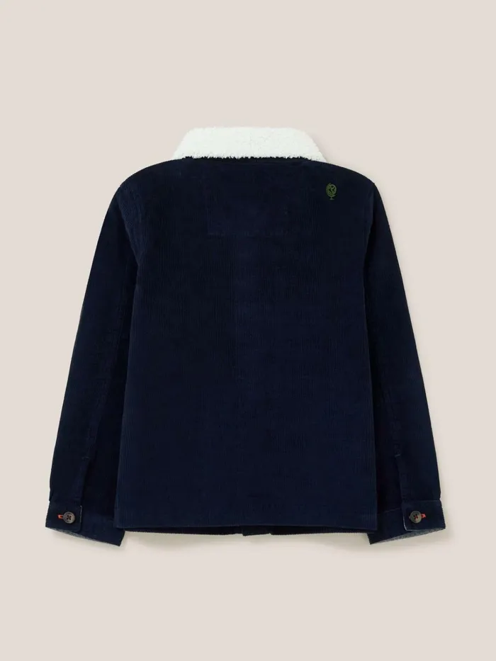 Kids White Stuff Shirts Cord Overshirt Dark Navy Kids White Stuff Shirts Cord Overshirt Dark Navy