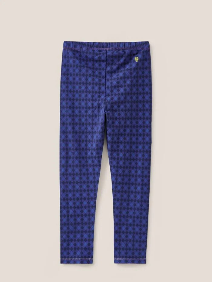 Kids White Stuff Trousers Diamond Printed Legging Navy Print Kids White Stuff Trousers Diamond Printed Legging Navy Print