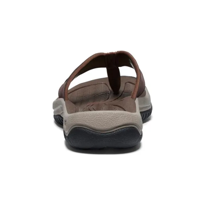 Kona Flip JavaDark Earth Leather FlipFlop Men KEEN Sandals Kona Flip JavaDark Earth Leather FlipFlop Men KEEN Sandals