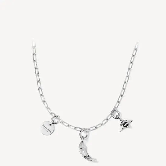 Large Disc Necklace and Bracelet Charm Sterling Silver 925 Women Aspinal Of London Jewellery Charms
