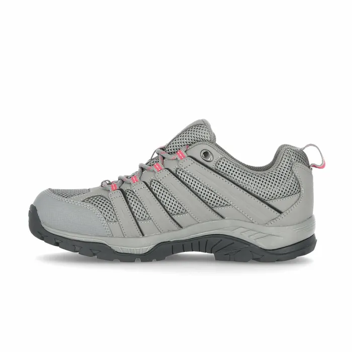 Leka Waterproof Walking Shoes Grey Women Trespass Walking Shoes