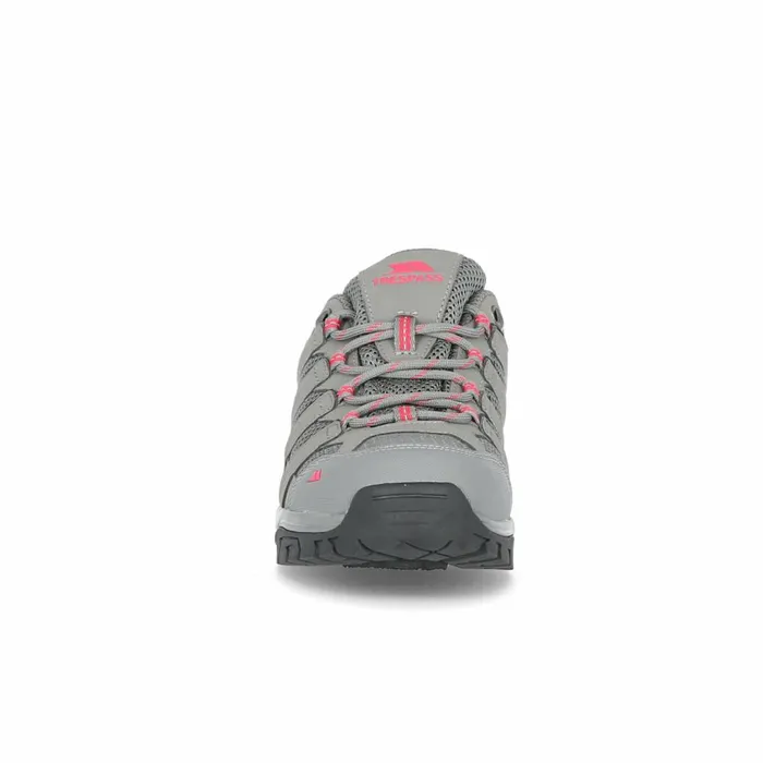 Leka Waterproof Walking Shoes Grey Women Trespass Walking Shoes