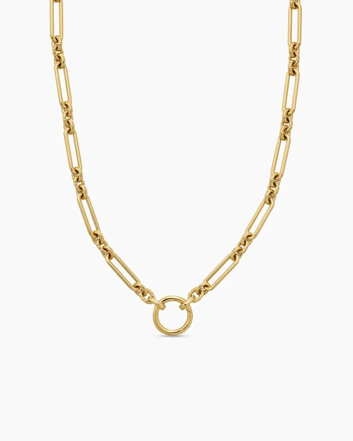 Lexington Chain Necklace In 18K Yellow Gold 45mm Women David Yurman Chain